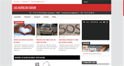 Desktop Screenshot of lesautosducoeur.fr