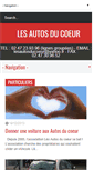 Mobile Screenshot of lesautosducoeur.fr